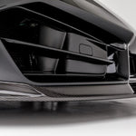 Monza Edizione Aero Front Spoiler Carbon Fiber PP 2x2 Glossy
