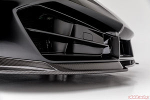 Monza Edizione Aero Front Spoiler Carbon Fiber PP 2x2 Glossy