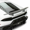 Novara Edizione Aero Decklid Carbon Fiber PP 2x2 Glossy *May Effect Radio Reception*
